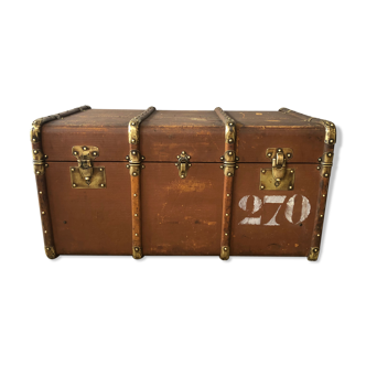 Ancient travel trunk