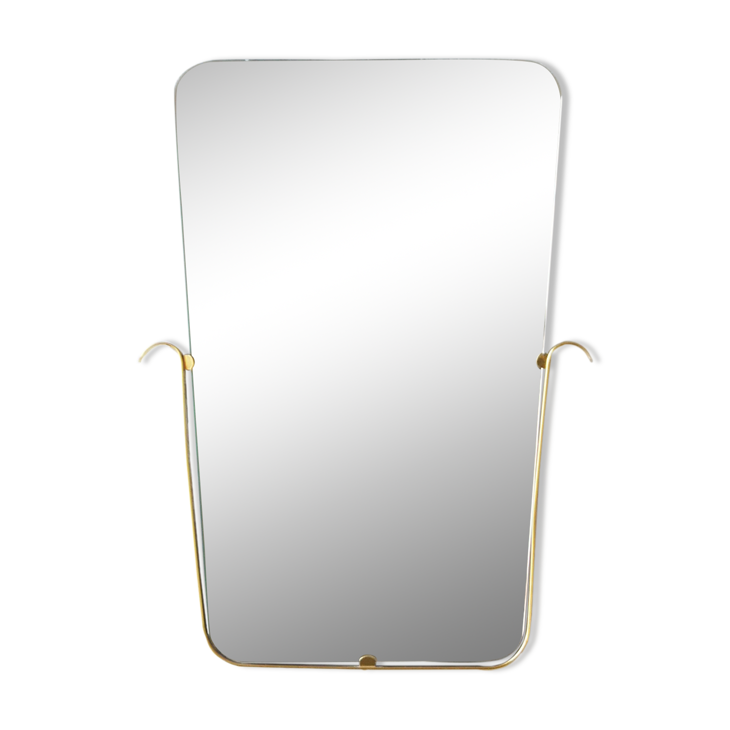 Mid-century rockabilly mirror, 1950s