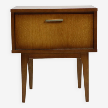 Table de Chevet en Bois Table de Chevet Années 60 Design Vintage