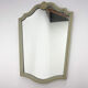 Vintage French Wooden Mirror, 1970's