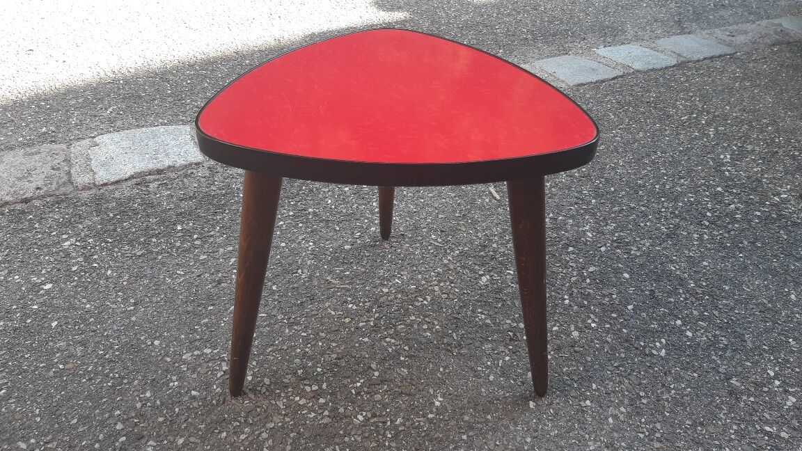 Guéridon porte plante formica 1960