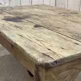 Coffee table in fir early XXth