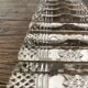 Porte couteaux vintage en verre