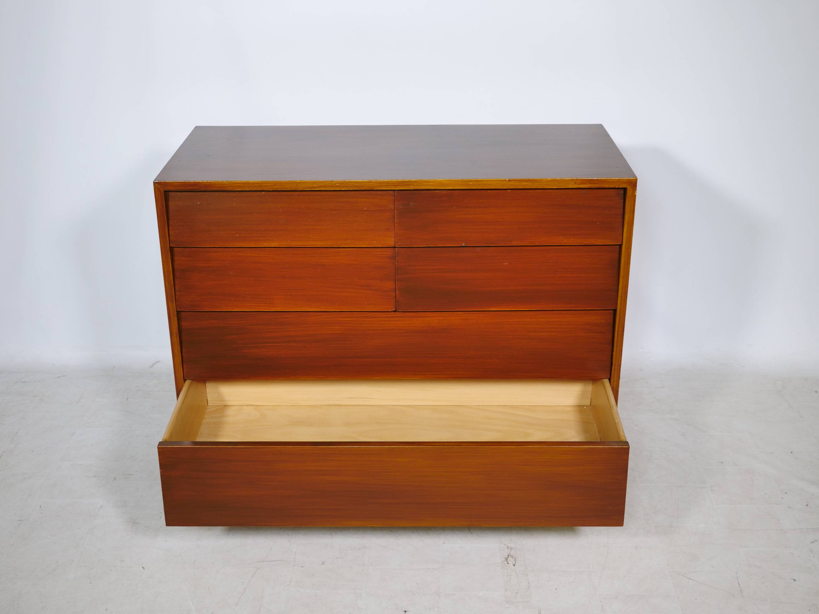 Mid Century Chest of Drawers in Teak, 1960s