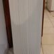 Lampe vintage laiton et opaline blanche