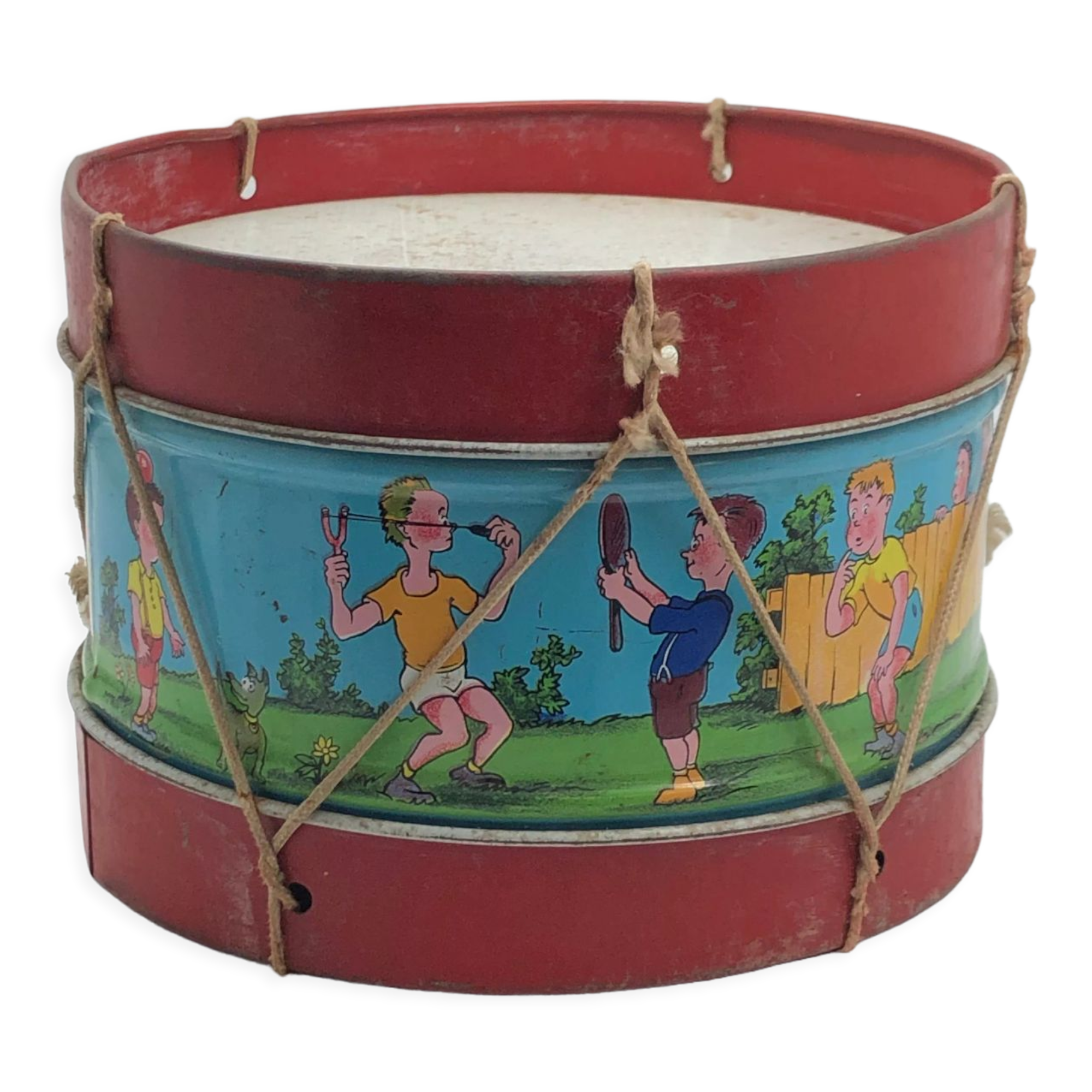 Decorated children's drum