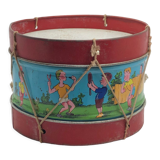 Decorated children's drum