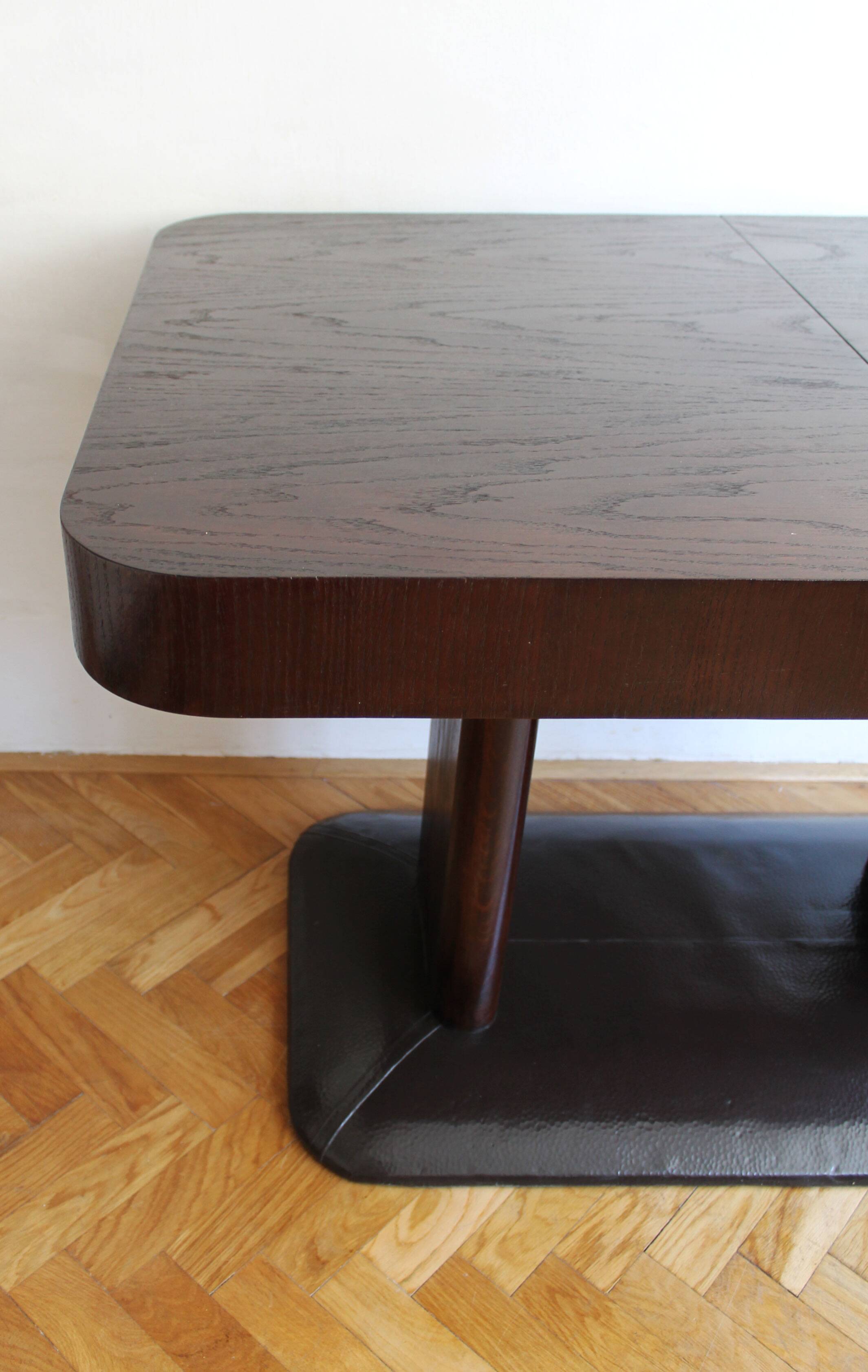 UP Brno Extendable Dining Table by Jindrich Halabala, 1930s