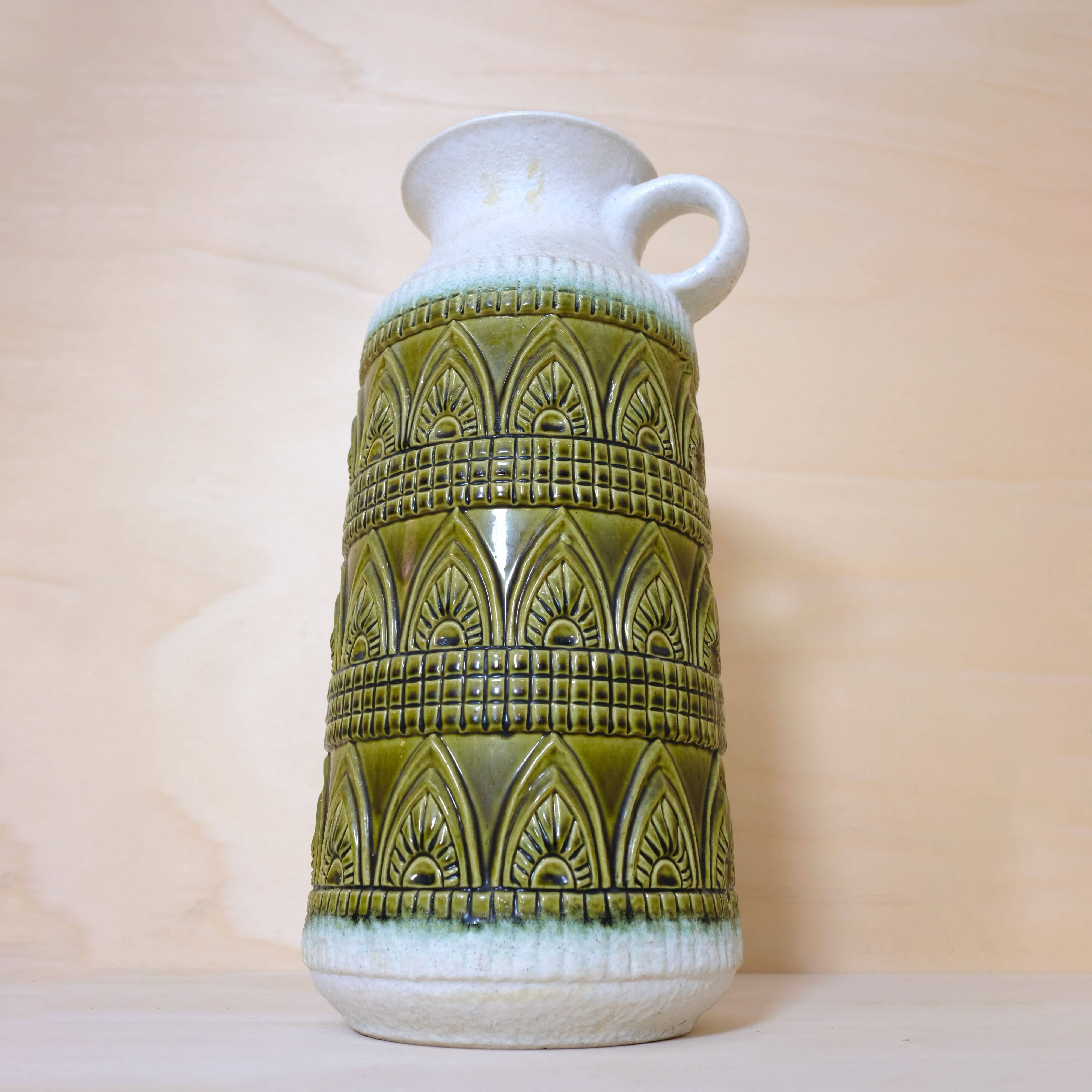 Large ceramic vase, German work from the 60s.