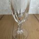 Set of 4 antique crystal flutes