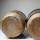 Pair of vintage 80s-90s Japanese-style stoneware pots, studio pottery, handcrafted and signed