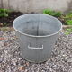 Old zinc basin