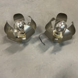 Flower wall lamps