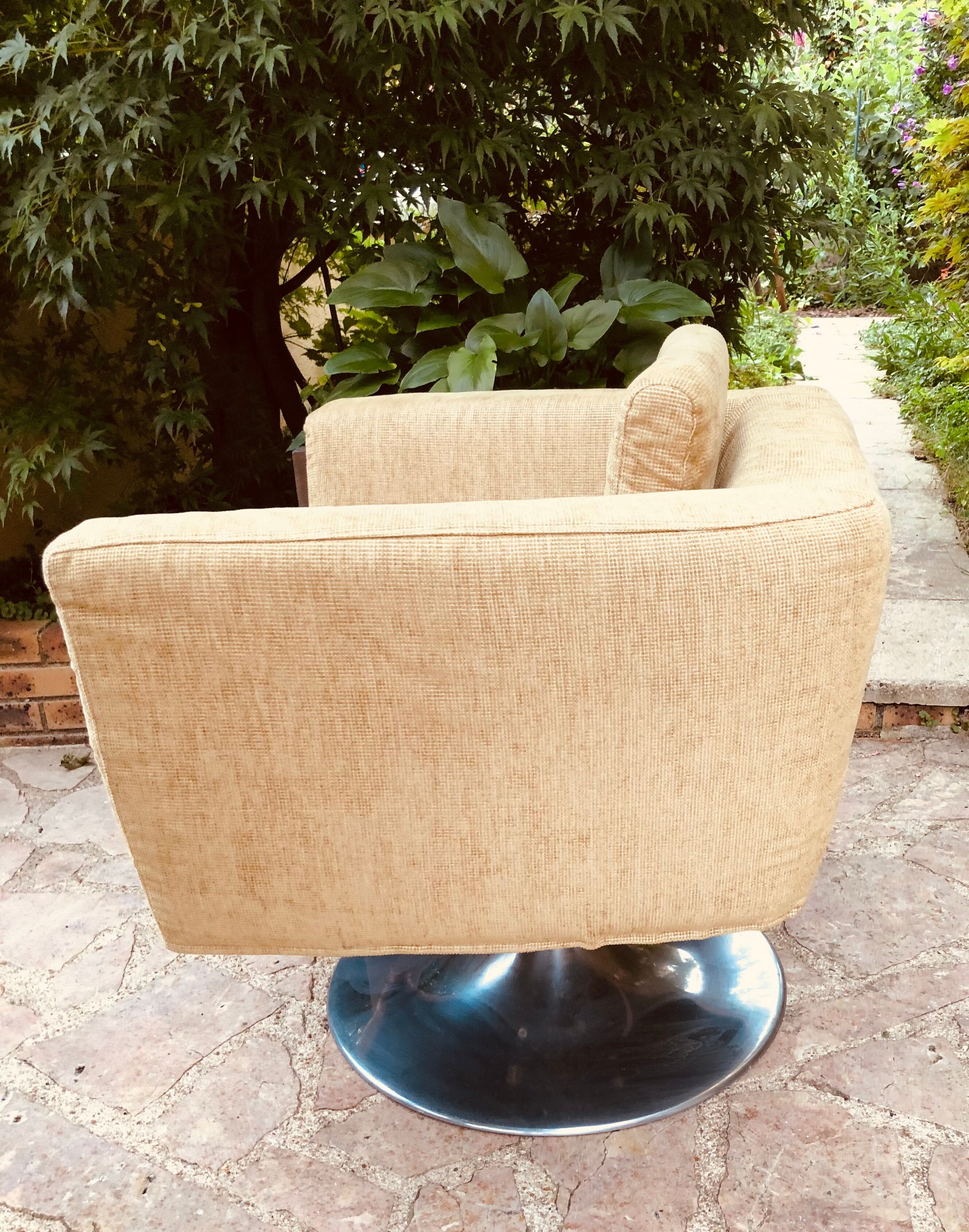 Pair of design armchairs
