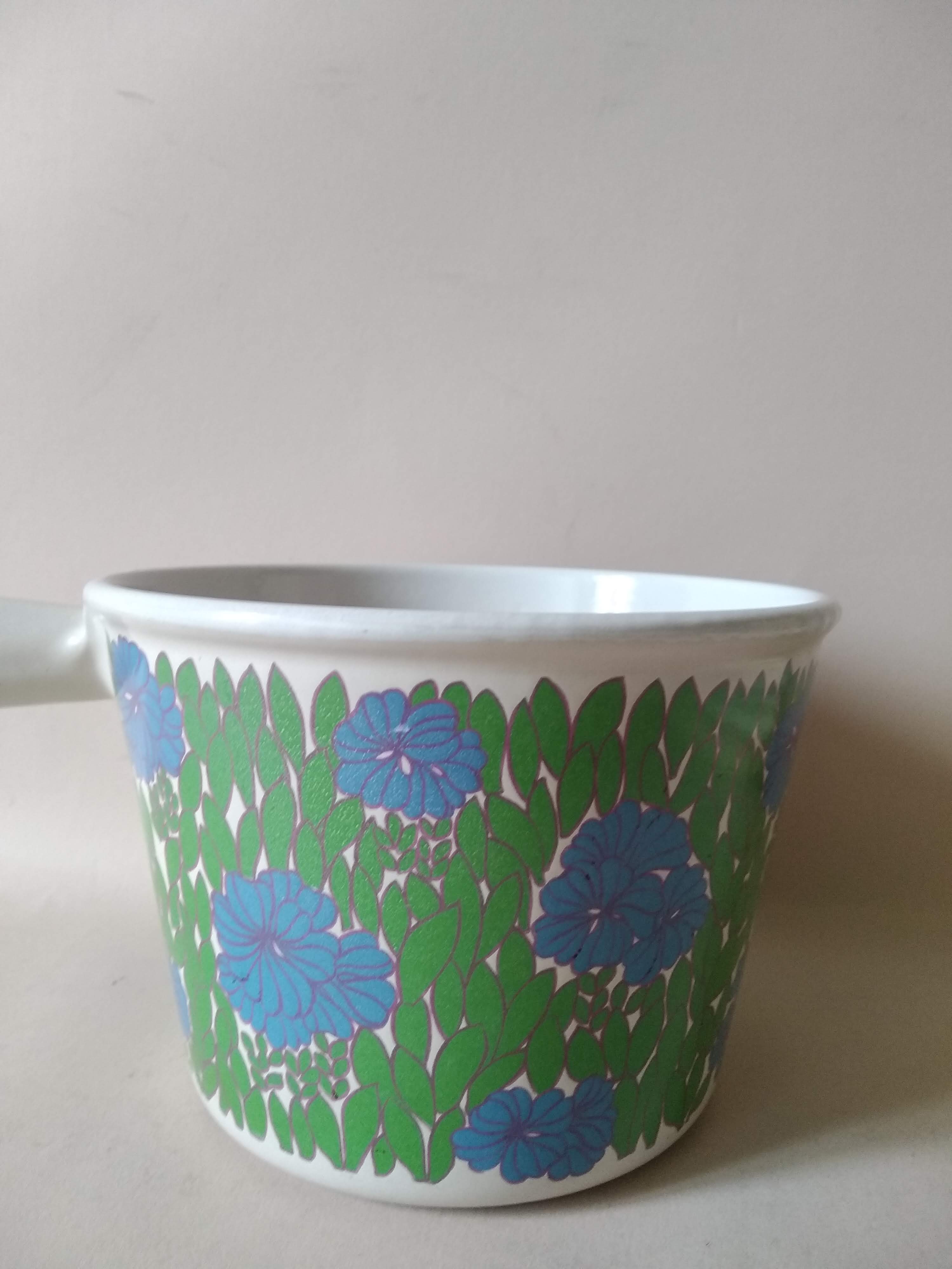 Fondue pan Le Creuset vintage 70s