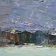 Peinture de Nagao Usui "Paysage de Provence"