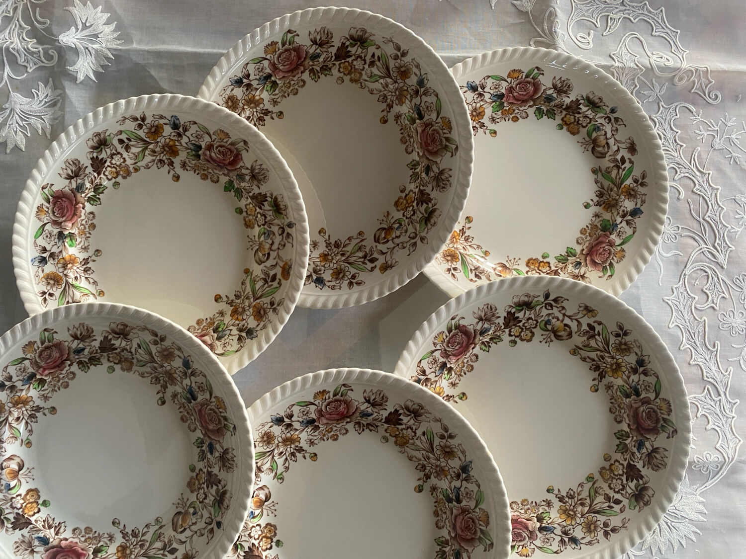 Set of 6 dessert plates Johnson Bros
