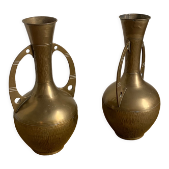 Duo de vases amphores