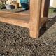 Solid oak table