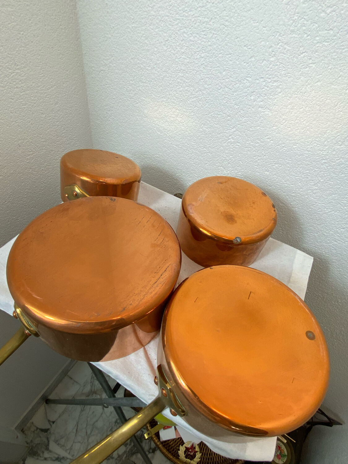 Copper pans