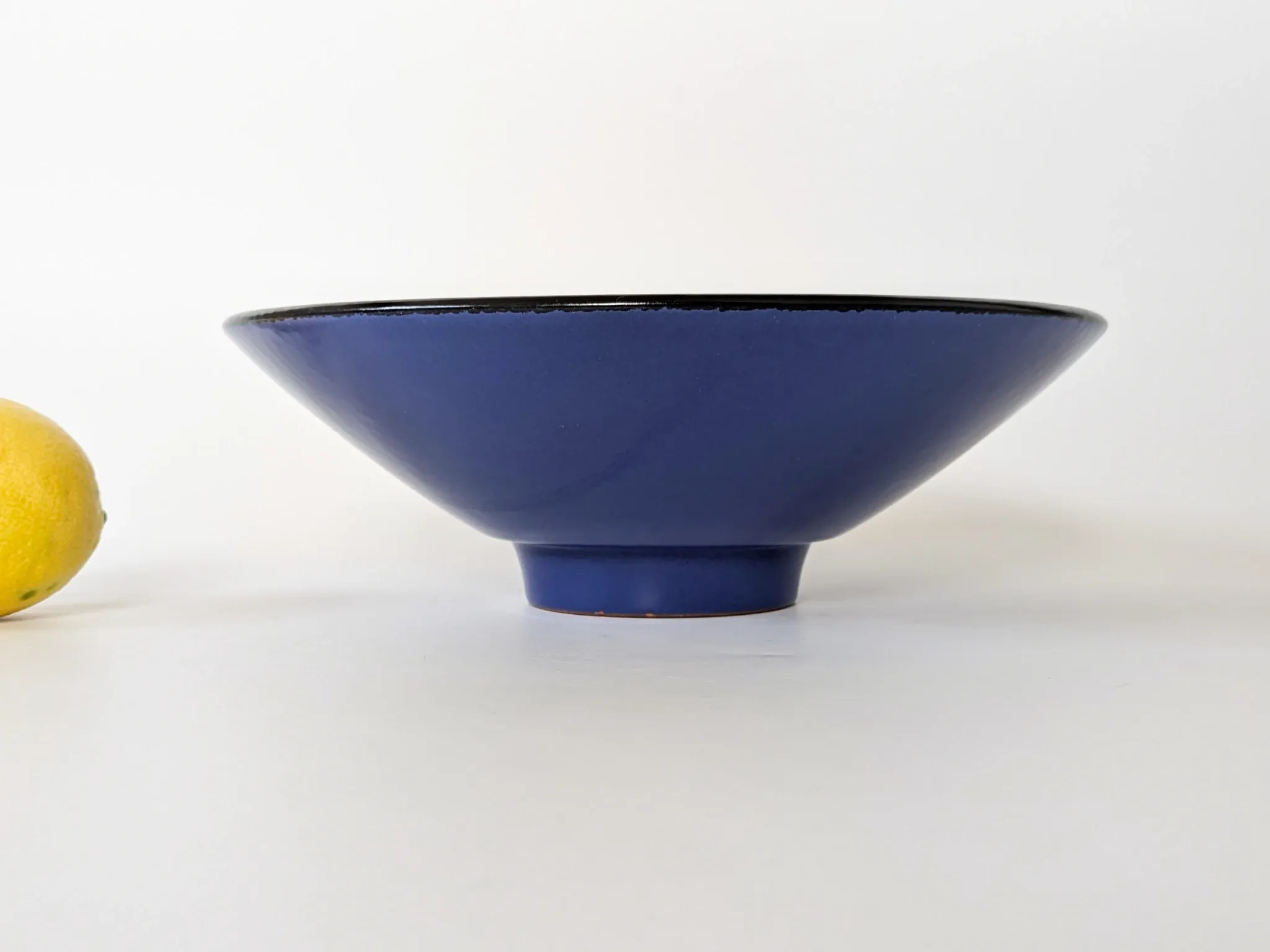 Fruit Bowl KMK Kupfermühle Indigo Series, Memphis Style 1980s