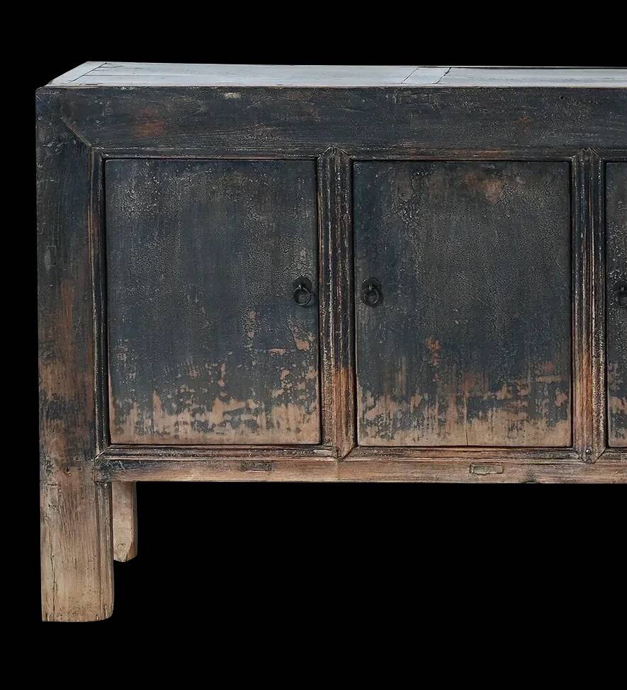 Qingdao - Antique Chinese buffet in solid elm number 1