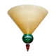 Plafonnier en verre de Murano