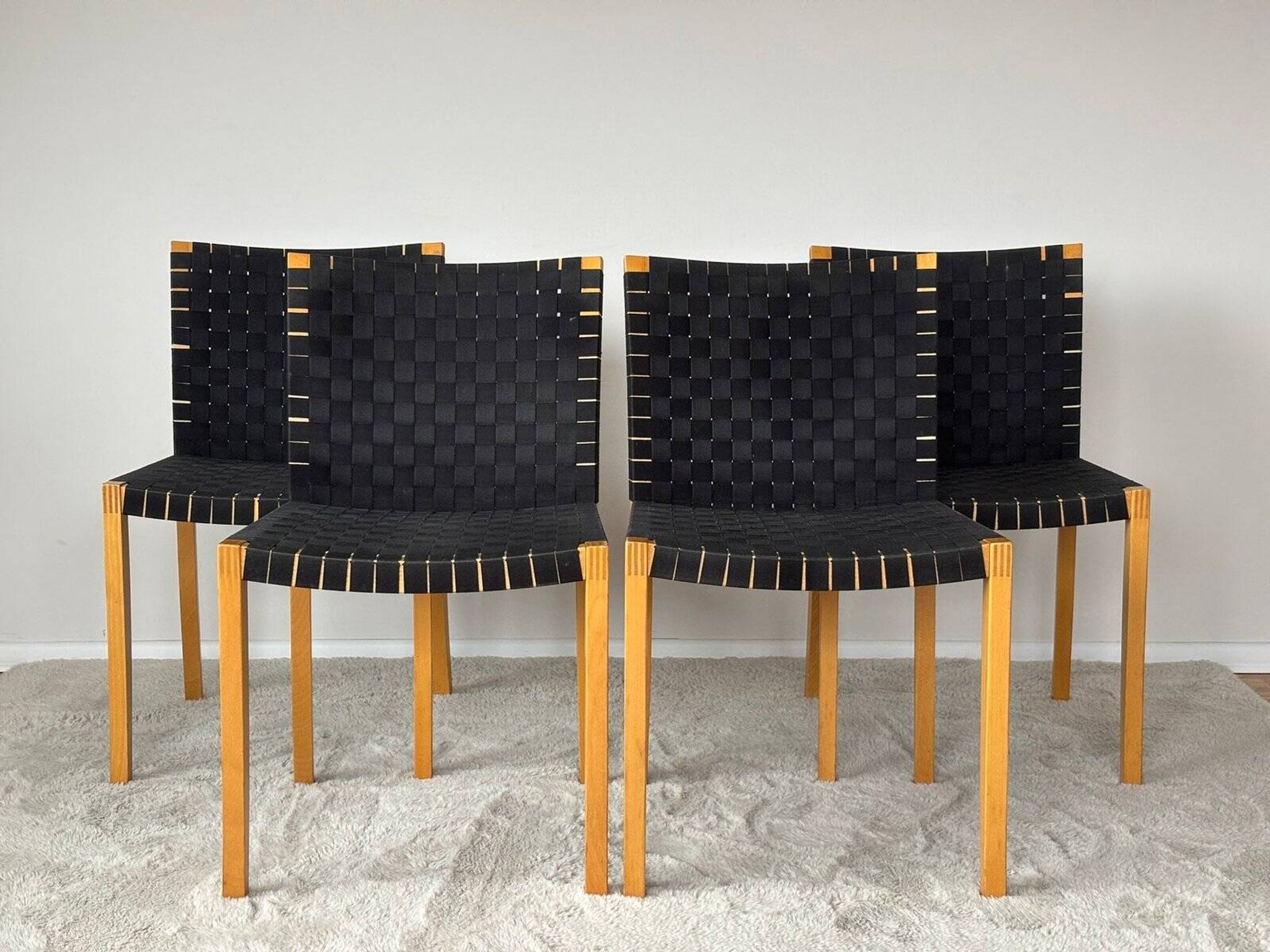 Model 737 chairs by Peter Maly for Thonet, 1990s set of 4