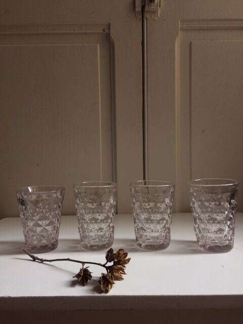 Four glasses of bistro 19th