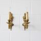 Bronze wall lamps