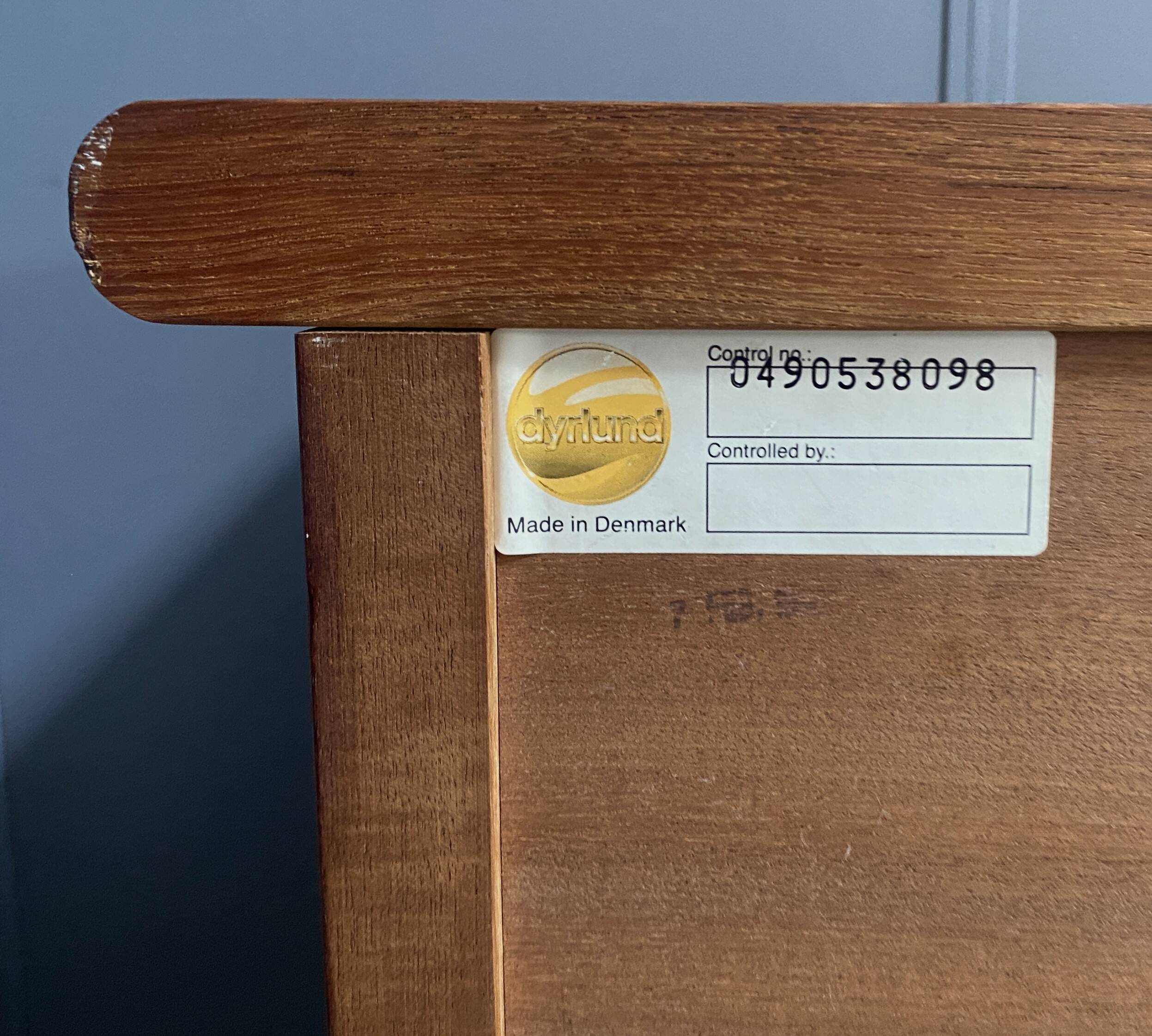 Teak sideboard by Dyrlund Denmark