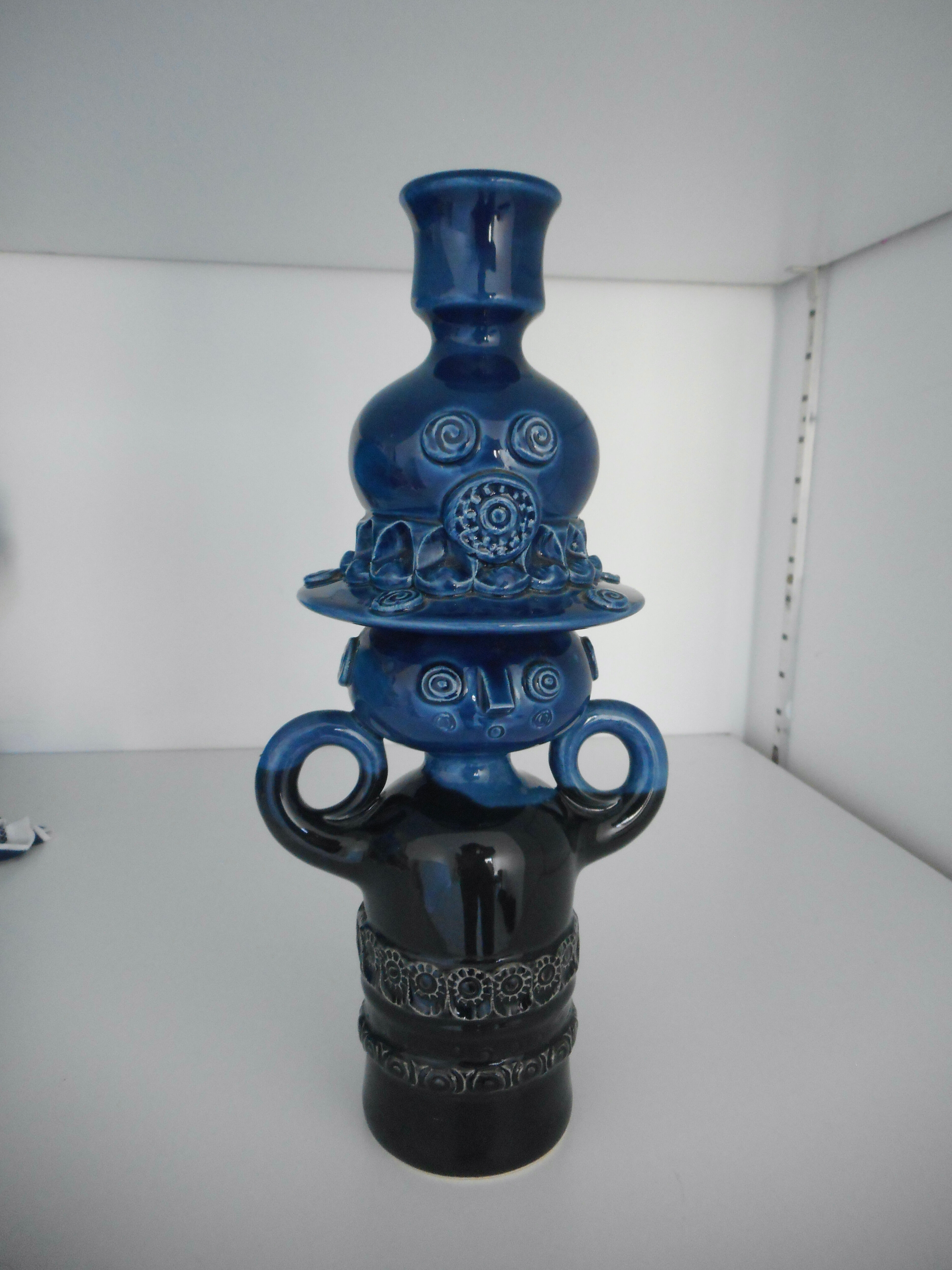 Ceramic candle holder Rosenthal from the 70s