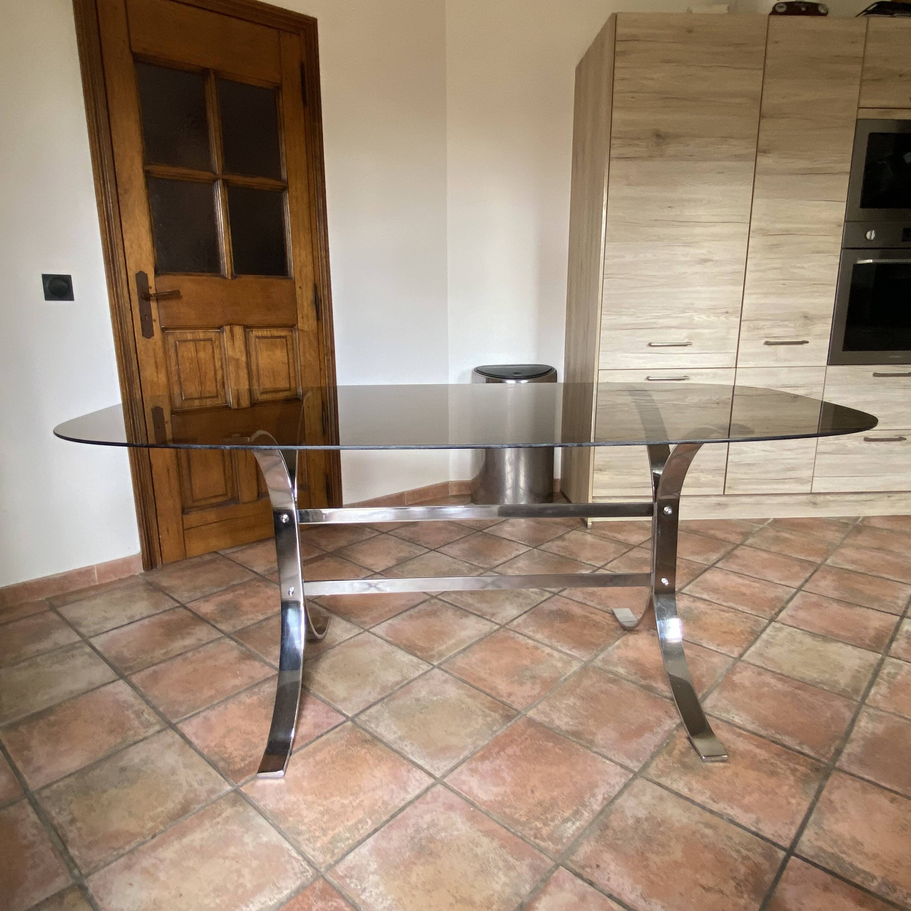 Roche Bobois table. 1970. Space Age. 178x90.