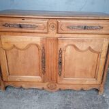 Regional buffet from the 18th century in blond cherry