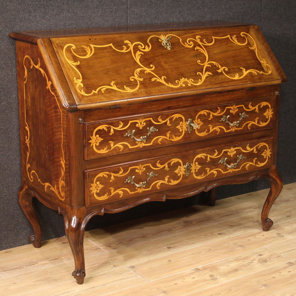 Inlaid bureau from the first half of the XXth century