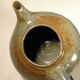 Enamelled stoneware tea set
