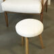 Round stool , Danish 60's