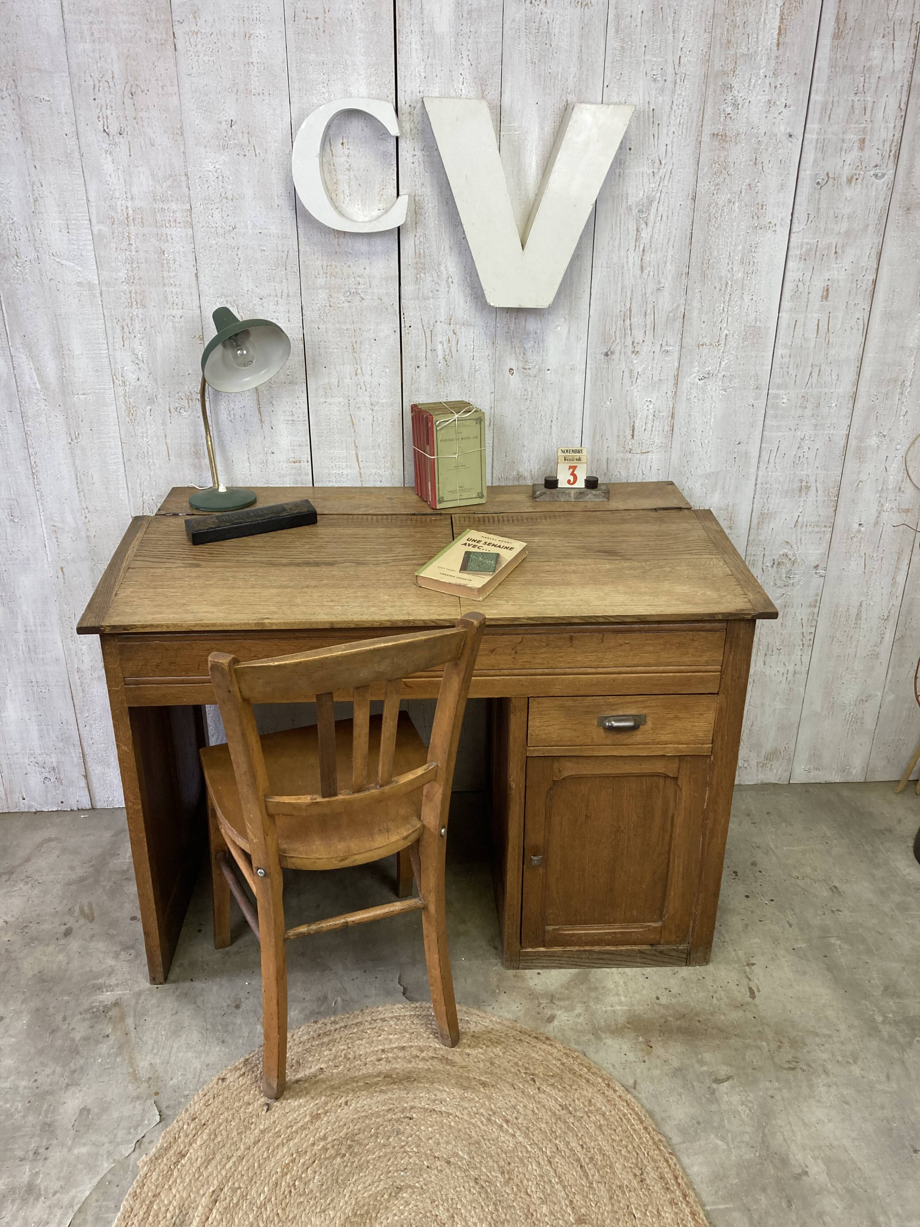 Vintage teacher's desk