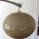 Wooden arc floor lamp circa 1970