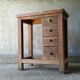 Wooden craft workbench