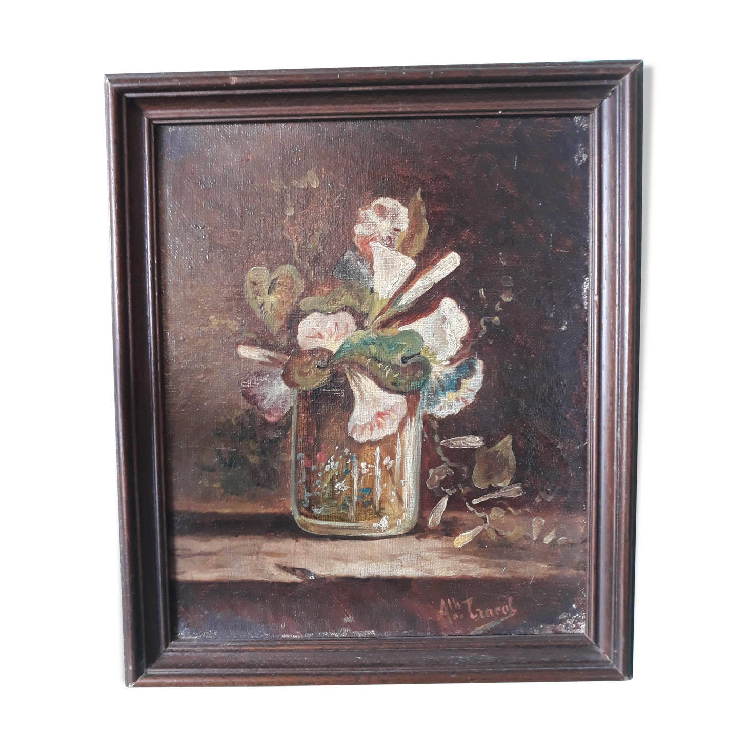 Oil on canvas early twentieth