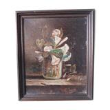 Oil on canvas early twentieth