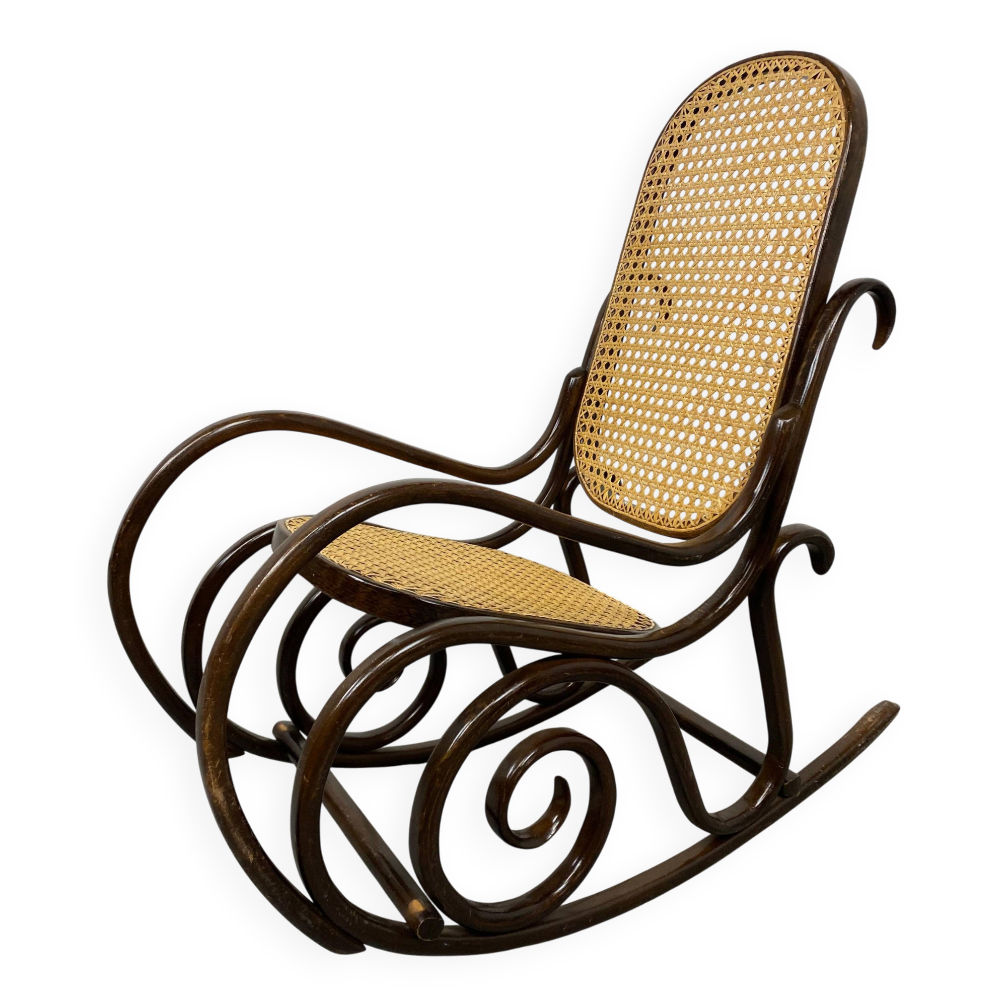 Small Thonet rocking chair no. 10 for children