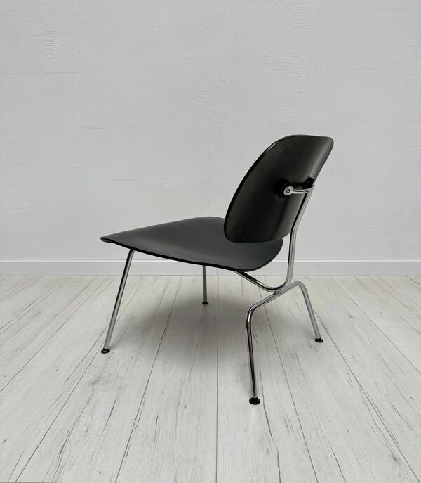Chaise longue en contreplaqué Eames LCM vintage des années 1970 par Charles et Ray Eames pour Vitra