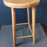 Beech wooden stool