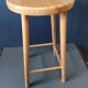 Beech wooden stool