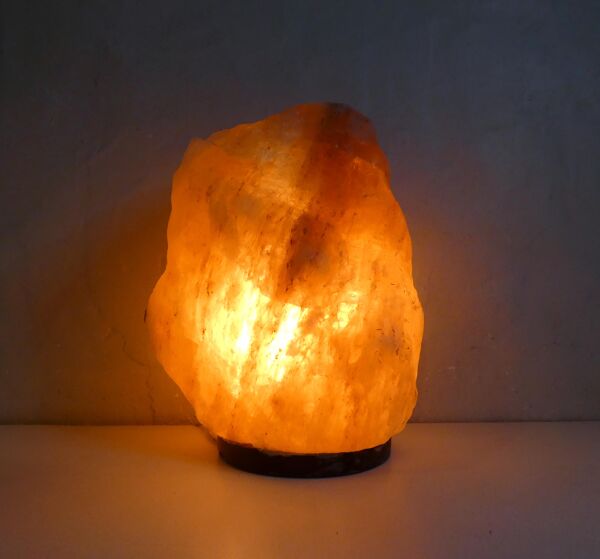 Lampe en cristal de sel d'Himalaya XXL