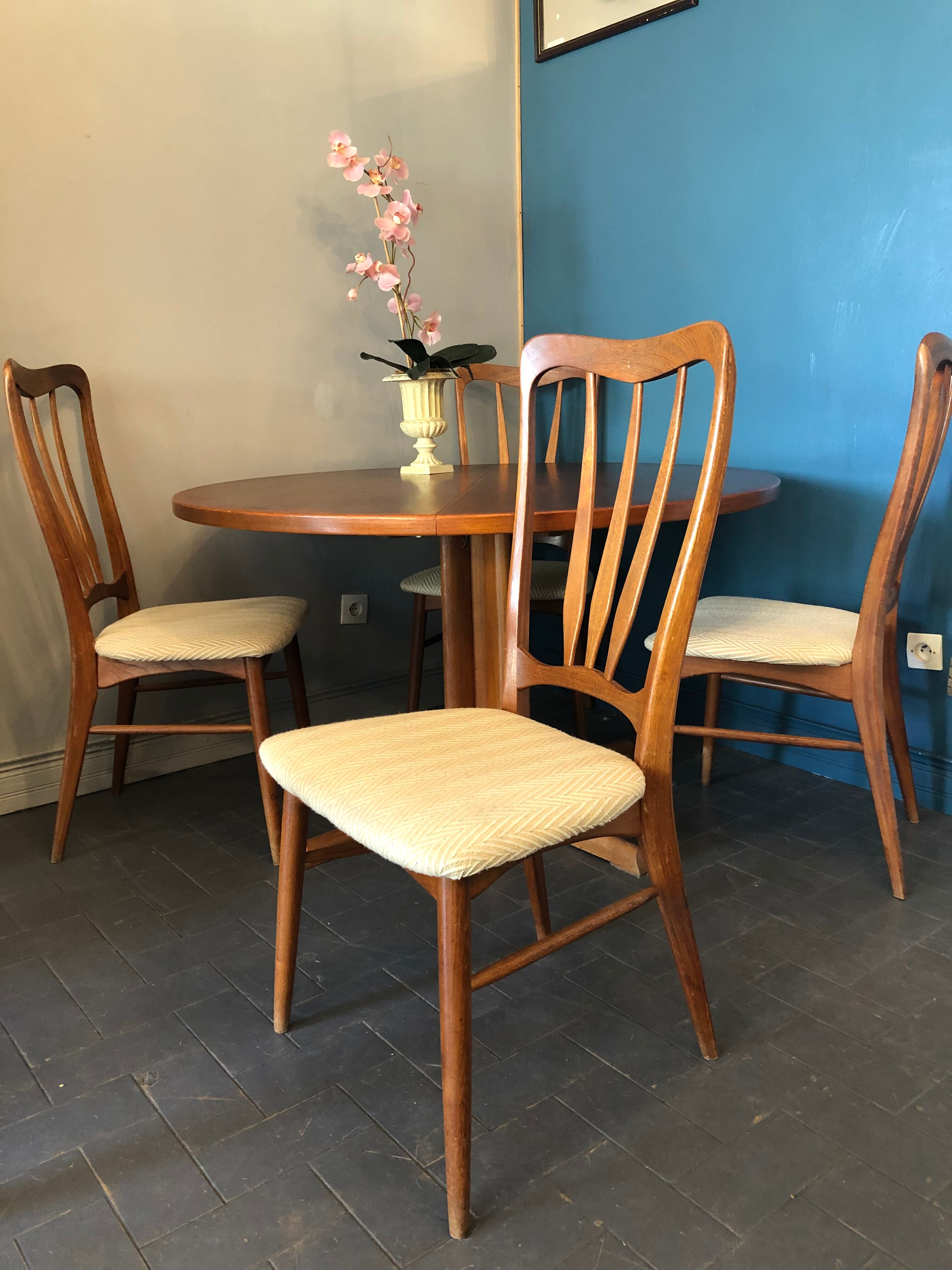 4 design chairs Niels Koefoed