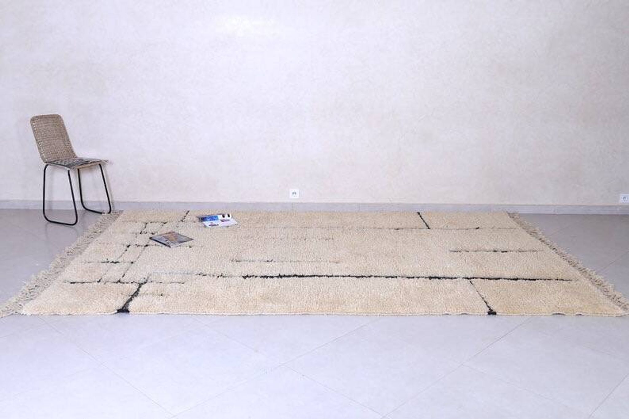 Tapis berbère fait main authentique taille 1,5/2,5 m