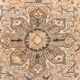 Shades Of Beige Rare Style Vintage Oushak Area Rug, 193x286 Cm